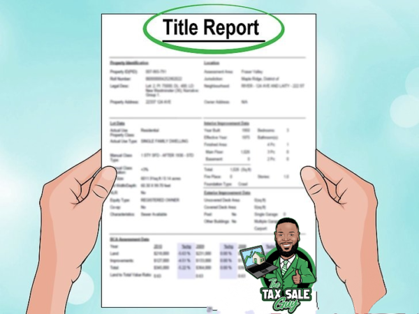 Order Title Search – The Tax Sale Guy